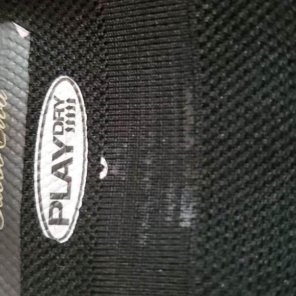 GREG NORMAN for Tasso Elba-Play Dry-LSleeve-Black Striped Polo Shirt-EUC-Sz XL - Picture 8 of 8